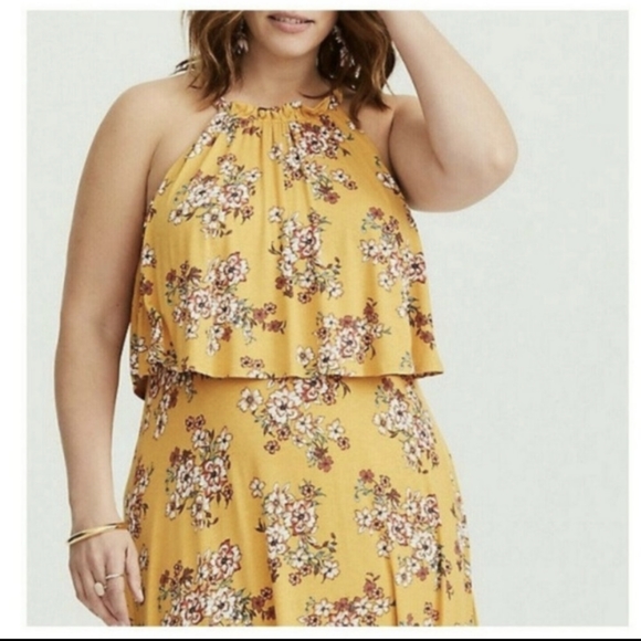 Torrid Super Soft Floral Maxi Dress - Picture 3 of 8